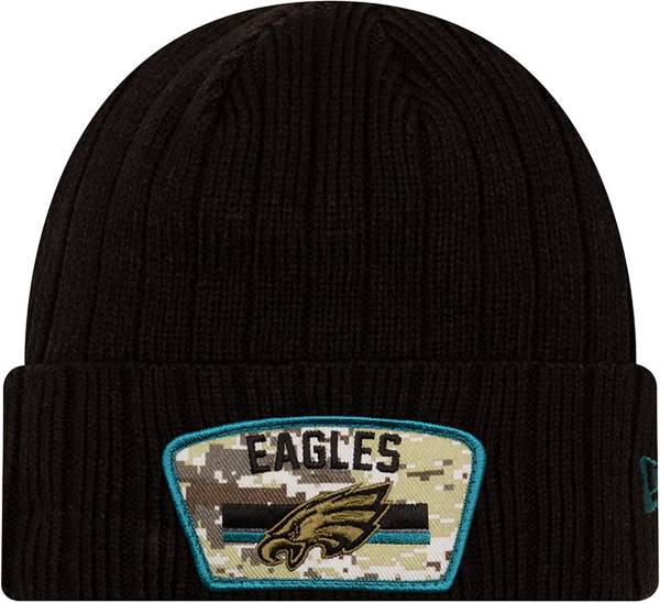 New Era Men's Philadelphia Eagles Salute to Service Black Knit product image