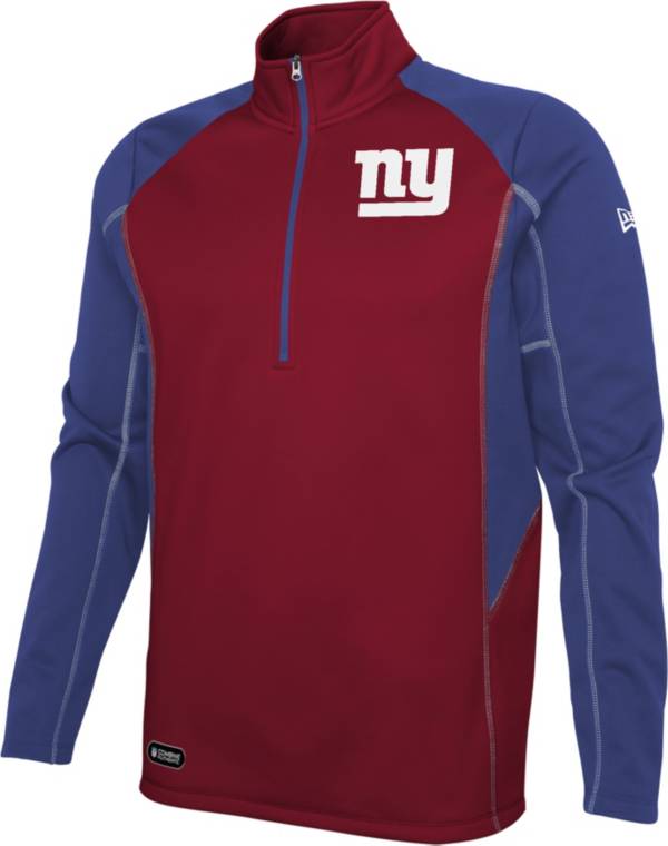 New Era Men's New York Giants 2 A Days 1/4 Zip