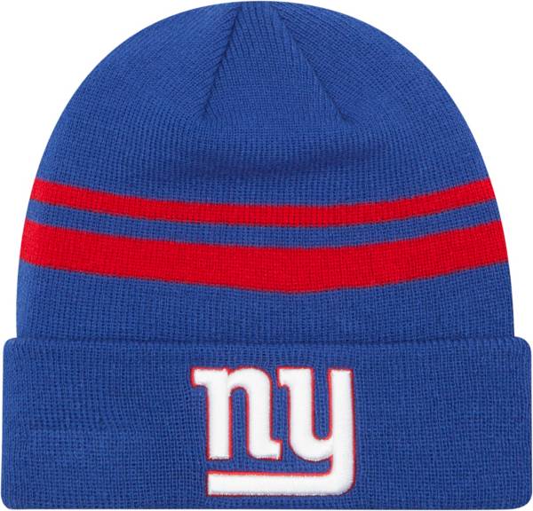 New Era Men's New York Giants Royal Cuffed Knit