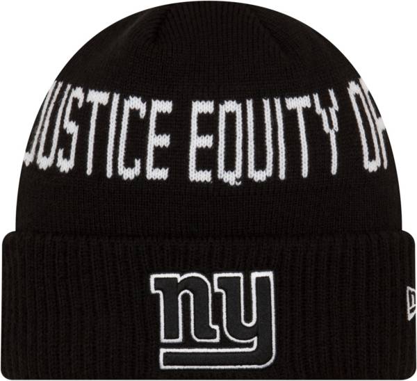 New Era Men's New York Giants Social Justice Black Knit product image