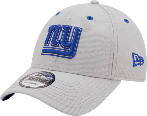 New Era Men's New York Giants Outline 9Forty Grey Adjustable Hat
