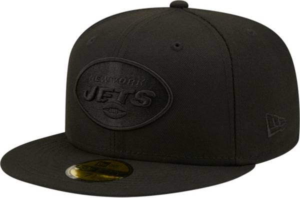 New Era Men's New York Jets Color Pack 59Fifty Black Fitted Hat