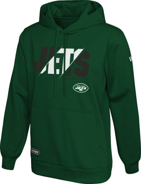 New Era Men's New York Jets Combine Release Green Hoodie