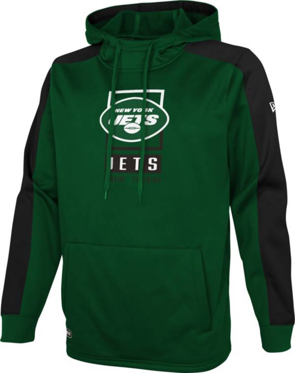 New Era Men's New York Jets Green Combine Rise Pullover Hoodie product image