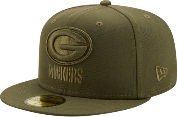 New Era Men's Green Bay Packers Color Pack 59Fifty Olive Fitted Hat