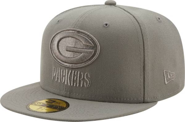 New Era Men's Green Bay Packers Color Pack 59Fifty Grey Fitted Hat