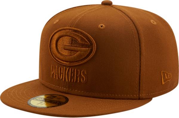 New Era Men's Green Bay Packers Color Pack 59Fifty Peanut Fitted Hat