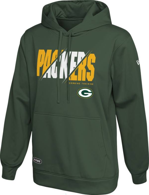 New Era Men's Green Bay Packers Combine Release Green Hoodie