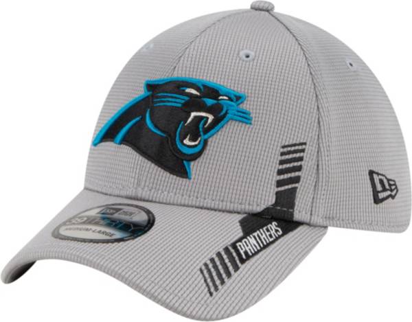 New Era Men's Carolina Panthers Sideline 2021 Home 39Thirty Grey Stretch Fit Hat