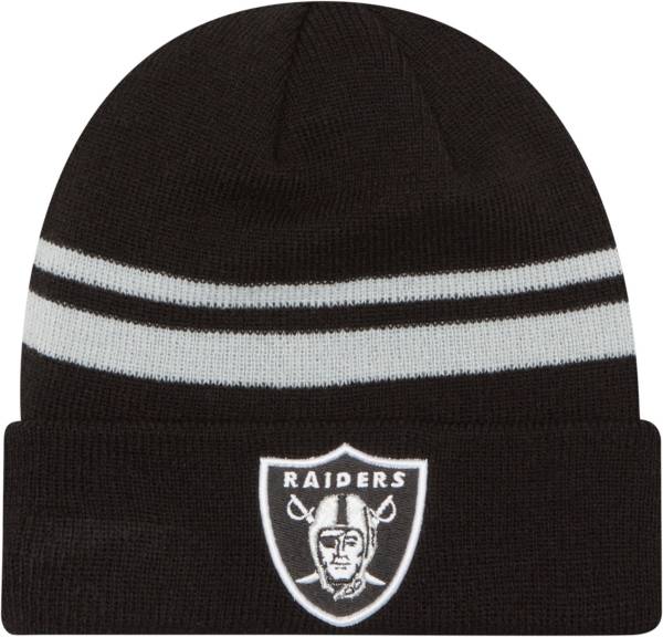 New Era Men's Las Vegas Raiders Black Cuffed Knit