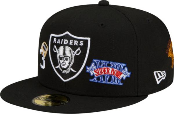 New Era Men's Las Vegas Raiders Count Rings 59Fifty Black Fitted Hat