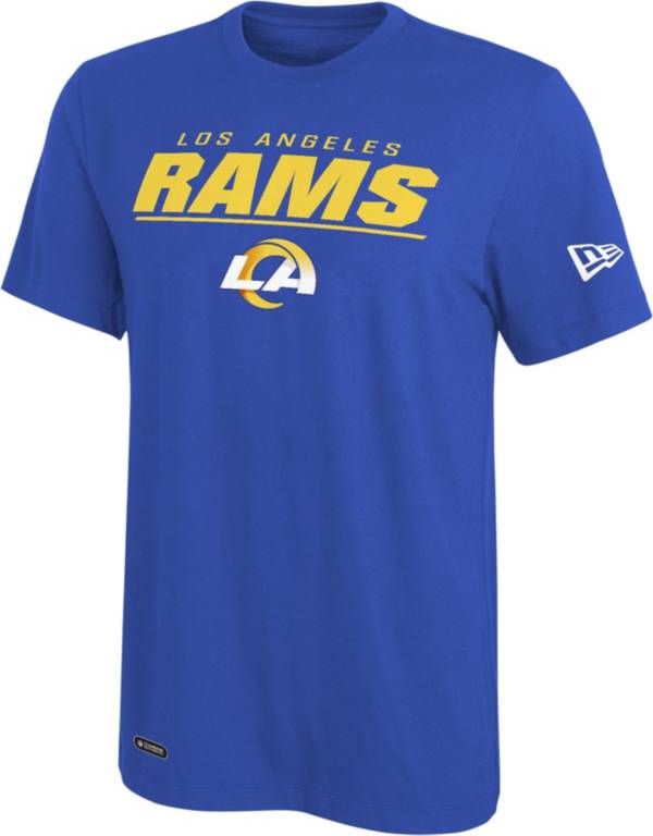 New Era Men's Los Angeles Rams Hyper Royal Combine T-Shirt product image