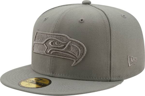 New Era Men's Seattle Seahawks Color Pack 59Fifty Grey Fitted Hat