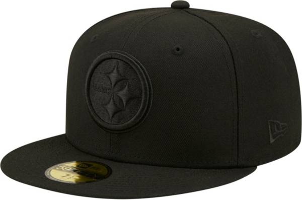 New Era Men's Pittsburgh Steelers Color Pack 59Fifty Black Fitted Hat