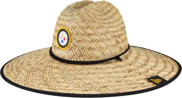 New Era Pittsburgh Steelers 2021 Training Camp Sideline Straw Hat