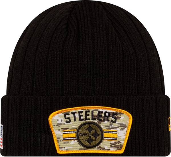 New Era Men's Pittsburgh Steelers Salute to Service Black Knit product image