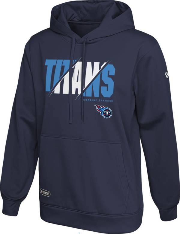 New Era Men's Tennessee Titans Combine Release Navy Hoodie