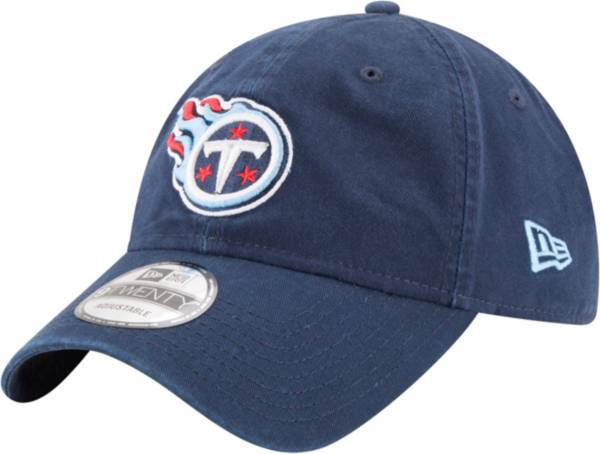 New Era Men's Tennessee Titans Core Classic Navy Adjustable Hat