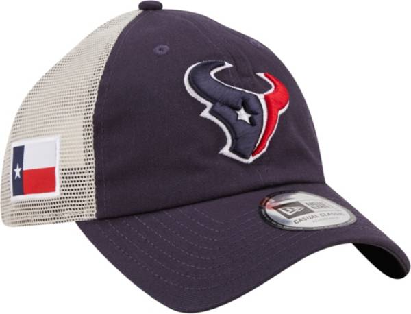 New Era Men's Houston Texans Flag 9Twenty Navy Trucker Hat