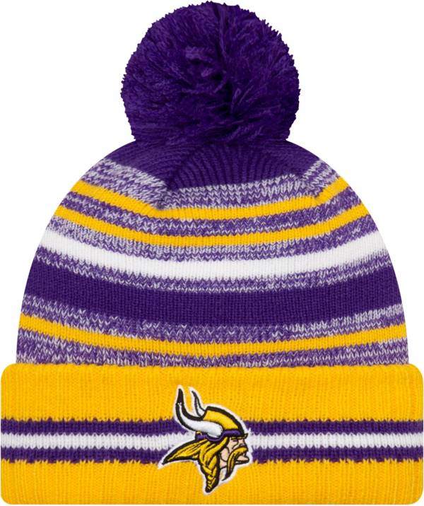 New Era Men's Minnesota Vikings Sideline Sport Knit