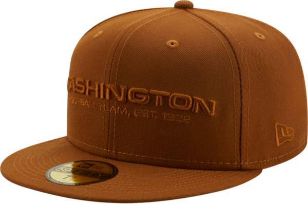 New Era Men's Washington Football Team Color Pack 59Fifty Peanut Fitted Hat product image