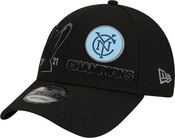 New Era '21 MLS Cup Champions New York City FC Locker Room 9Forty Adjustable Hat