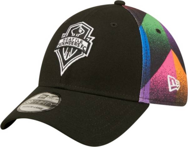 New Era Seattle Sounders '22 39Thirty Pride Stretch Hat