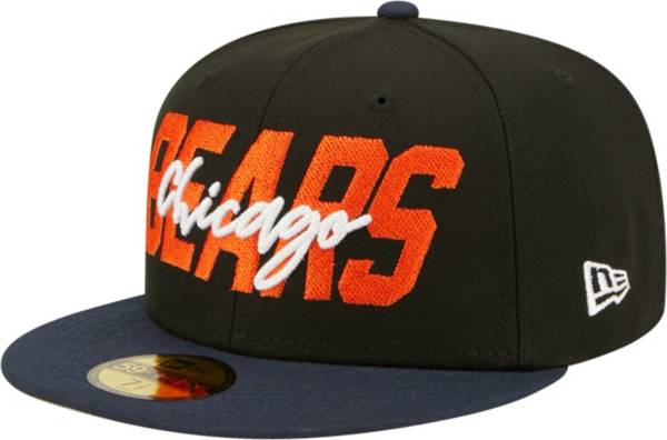 New Era Men's Chicago Bears 2022 NFL Draft 59Fifty Black Fitted Hat