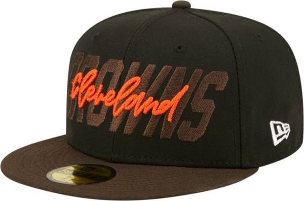 New Era Men's Cleveland Browns 2022 NFL Draft 59Fifty Black Fitted Hat