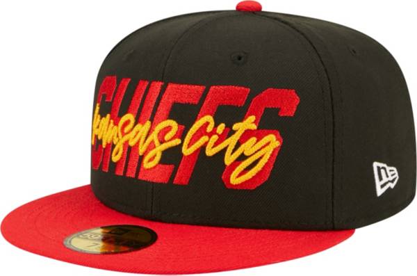 New Era Men's Kansas City Chiefs 2022 NFL Draft 59Fifty Black Fitted Hat
