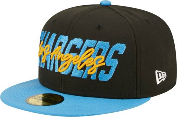 New Era Men's Los Angeles Chargers 2022 NFL Draft 59Fifty Black Fitted Hat