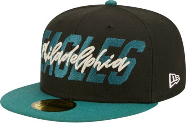 New Era Men's Philadelphia Eagles 2022 NFL Draft 59Fifty Black Fitted Hat