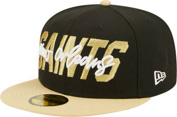 New Era Men's New Orleans Saints 2022 NFL Draft 59Fifty Black Fitted Hat