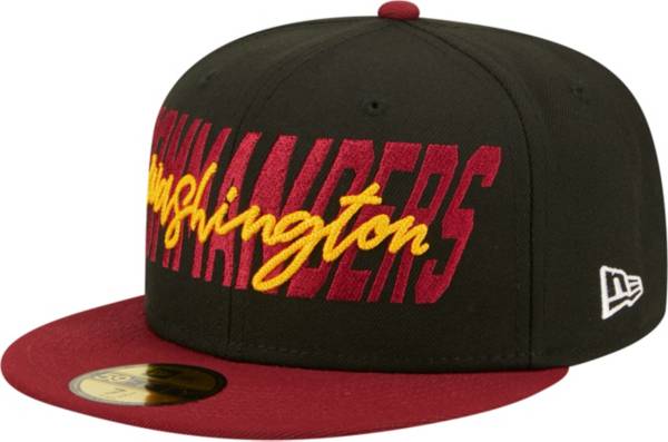 New Era Men's Washington Commanders 2022 NFL Draft 59Fifty Black Fitted Hat