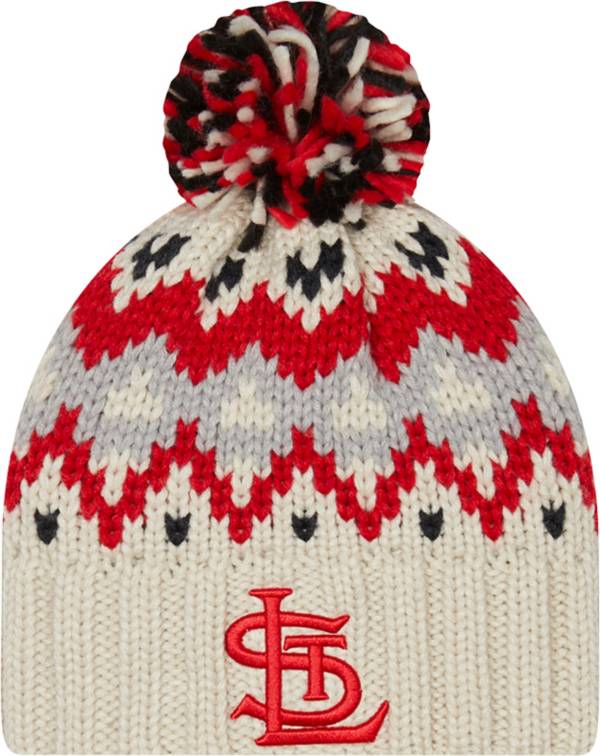 New Era Women's St. Louis Cardinals Red Frost Knit Hat