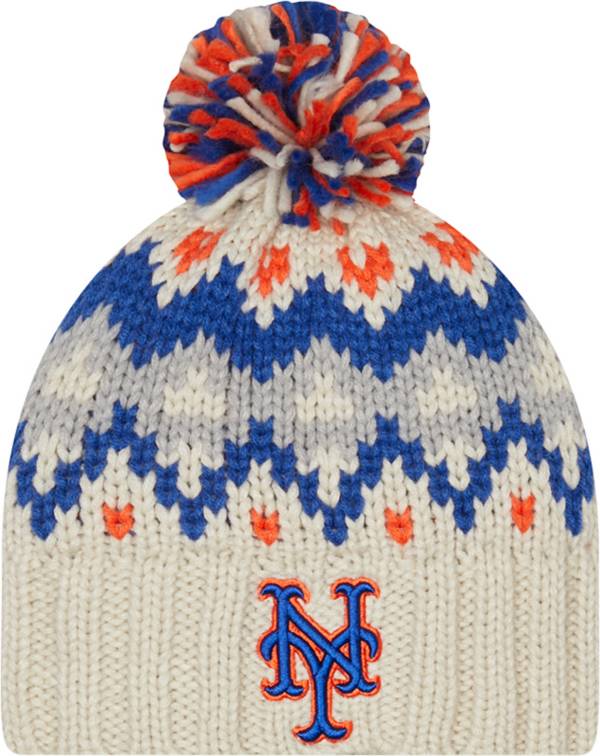 New Era Women's New York Mets Blue Frost Knit Hat