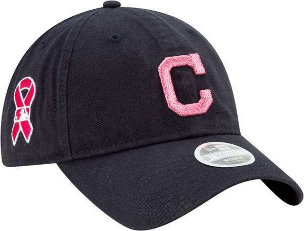 New Era Men's Cleveland Indians Navy Blue 2021 Mother's Day 9Twenty Core Adjustable Hat