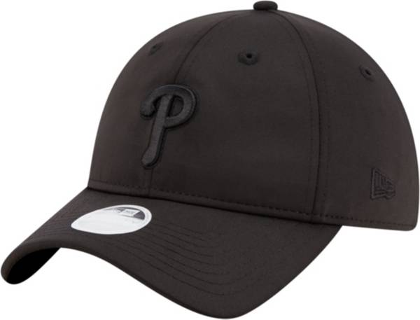 New Era Women's Philadelphia Phillies 9Twenty Black Sharp Adjustable Hat