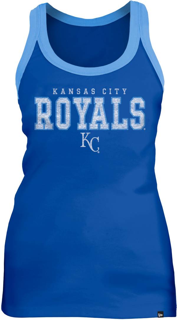 New Era Women's Kansas City Royals Blue Racerback Athletic Tank Top product image