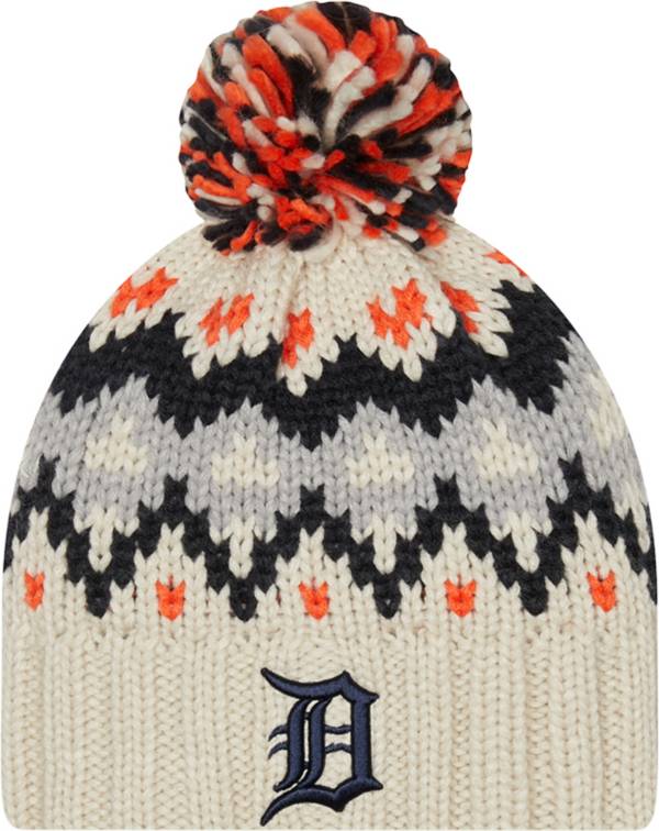 New Era Women's Detroit Tigers Navy Frost Knit Hat