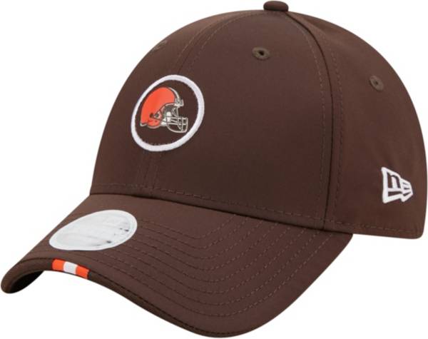 New Era Women's Cleveland Browns Logo Sleek 9Forty Adjustable Hat