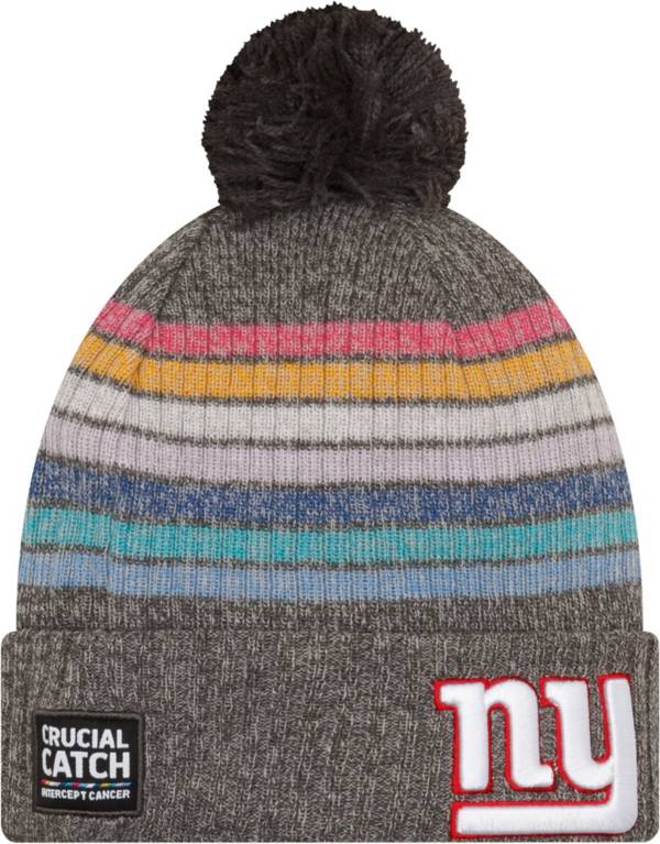 New Era Women's New York Giants Crucial Catch Grey Knit