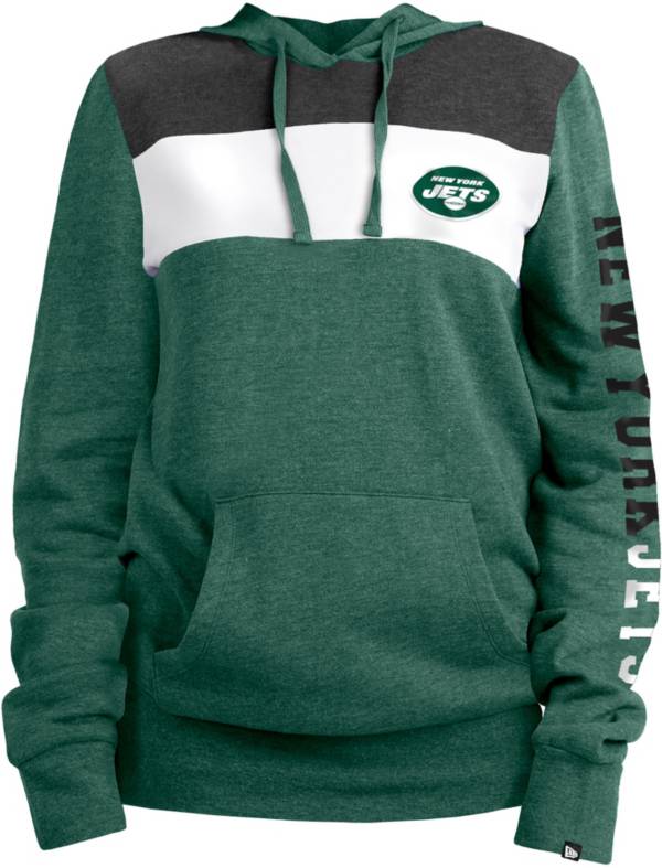 New Era Women's New York Jets Fleece Green Pullover Hoodie