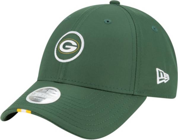 New Era Women's Green Bay Packers Logo Sleek 9Forty Adjustable Hat