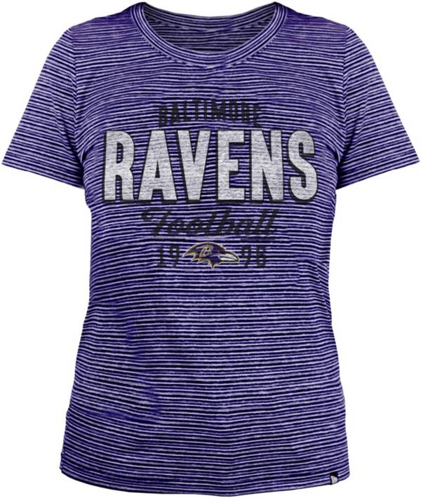 New Era Women's Baltimore Ravens Space Dye Purple T-Shirt product image