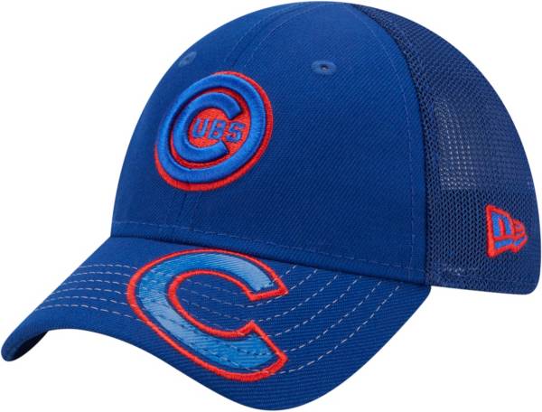 New Era Youth Chicago Cubs Blue 39Thirty Stretch Fit Hat