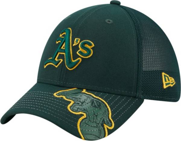 New Era Youth Oakland Athletics Green 39Thirty Stretch Fit Hat