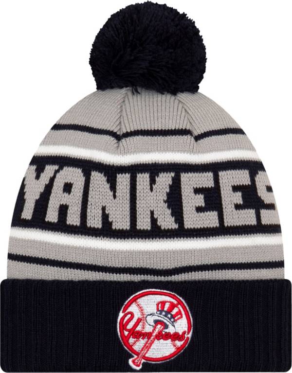 New Era Youth New York Yankees Navy Cheer Knit Hat