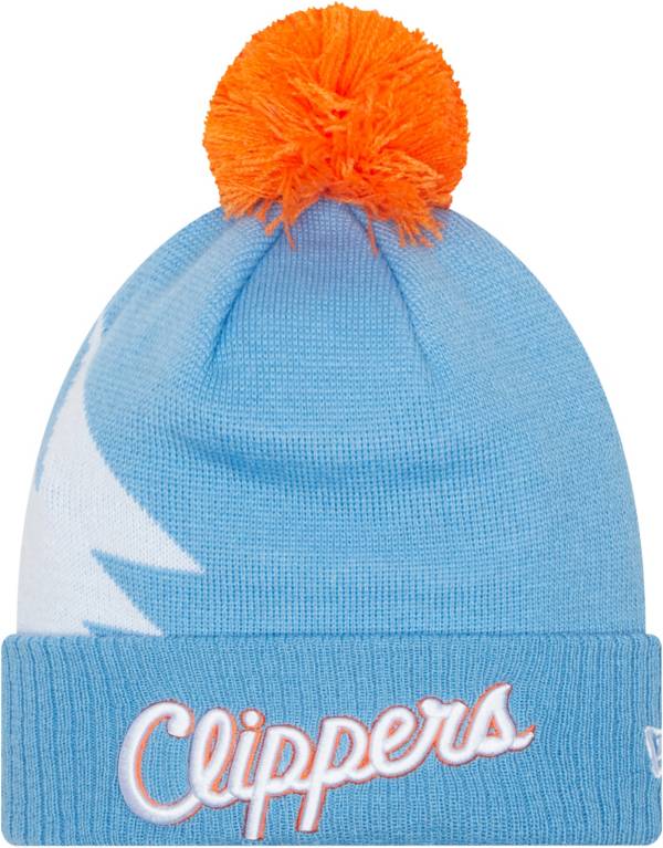 New Era Youth 2021-22 City Edition Los Angeles Clippers Blue Knit Hat