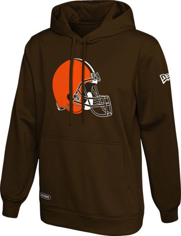 New Era Men's Cleveland Browns Combine Stadium Brown Hoodie